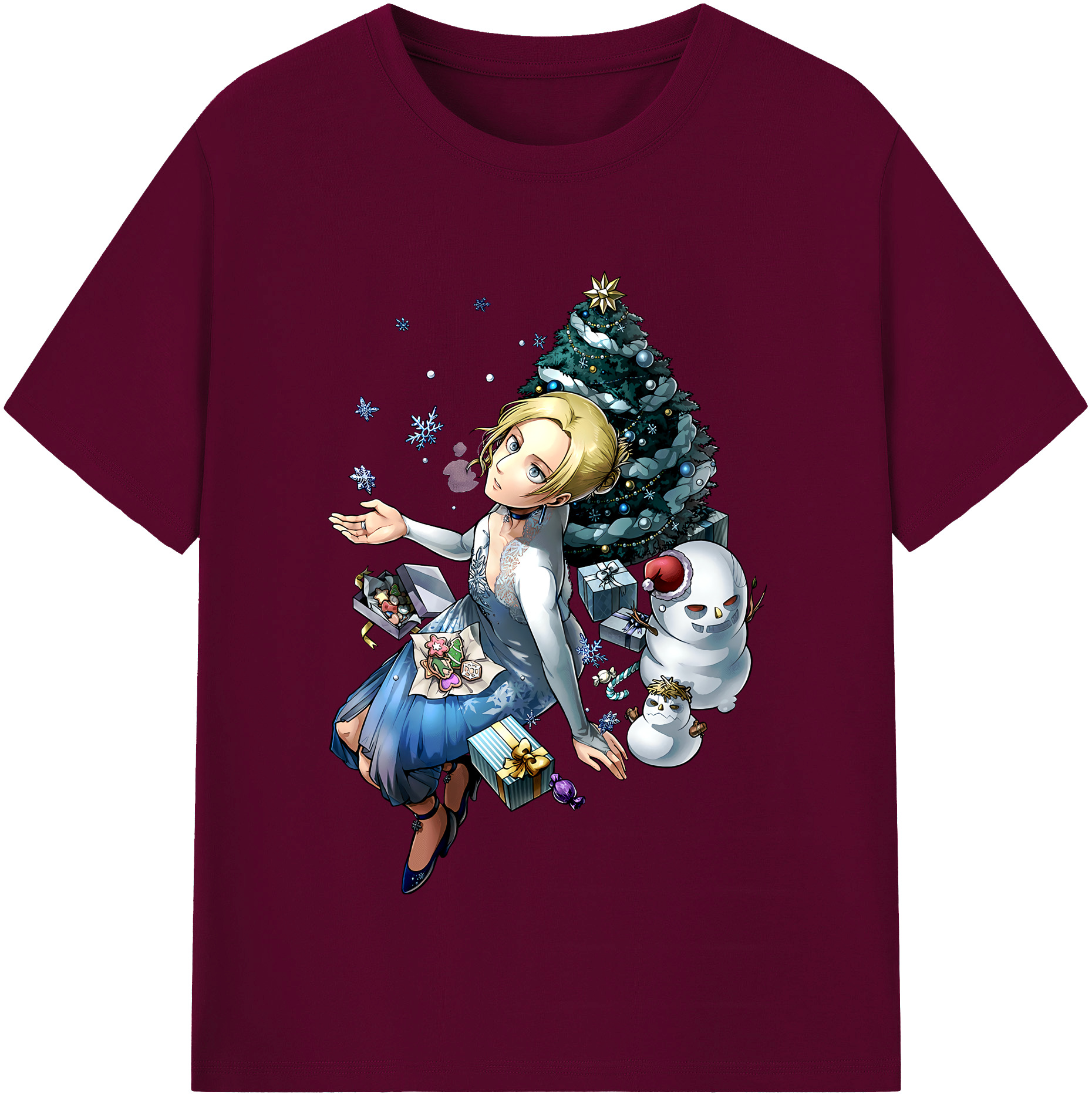 （画像用） 進撃の巨人 アニ・レオンハート Attack on Titan Annie Leonhart レディースカジュアルプリントTシャツ（綿100％）